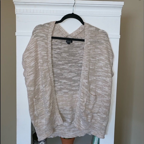 Nollie Sweaters - Cream Short sleeved cardigan
